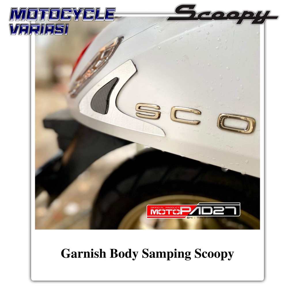 Garnish Body Scoopy Garnis Cover Body Belakang Scoopy