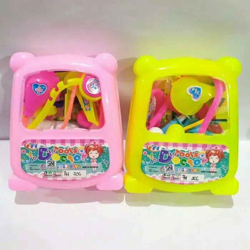 mainan dokteran koper dokter set koper mainan dokteran lucu