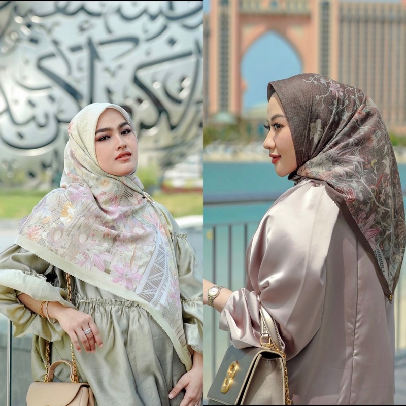The Dubai series Buttonscarves