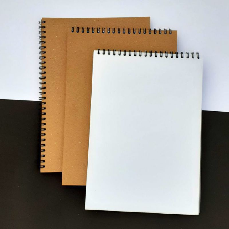 

SKETCHBOOK B5 ISI PUTIH TEBAL / BUKU SKETSA UKURAN B5 TEBAL / SKETCHBOOK BRUSHPEN.