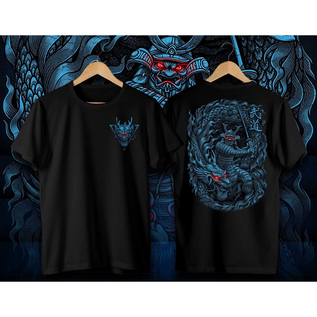 cod kaos distro pria motif dragon mata merah new 2023