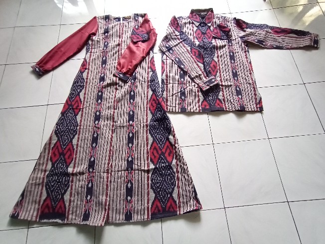 Abaya Tenun Original/gamis Tenun/abaya Tenun/gamis Batik (sudah Furing)