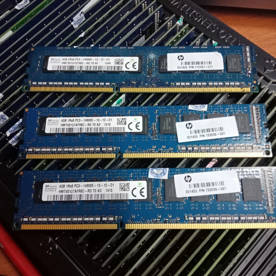 memory ram server 4gb ecc udimm ddr3 pc3-14900E for xeon skynyix Khusus pc server gak bisa untuk pc biasa