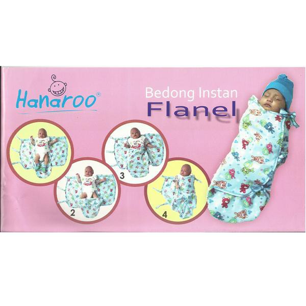 Hanaroo Bedong Instan Flanel - HNR BIFLANEL