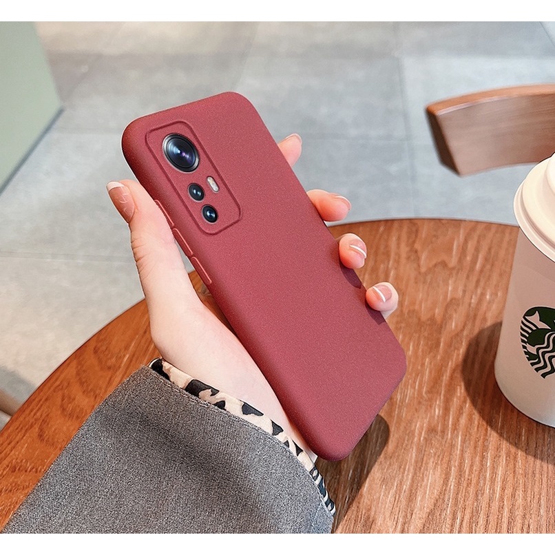 Soft Case Xiaomi Mi 12 Xiaomi 12 Pro Xiaomi 12 Lite Xiaomi 12 Ultra Slim Matte Silicon Sandstone