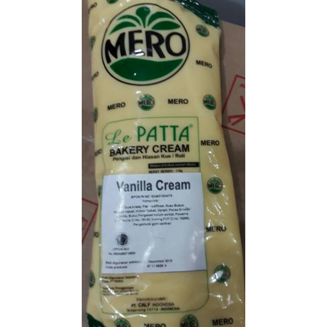 

FILLING LA PATTA VANILLA 1 KG