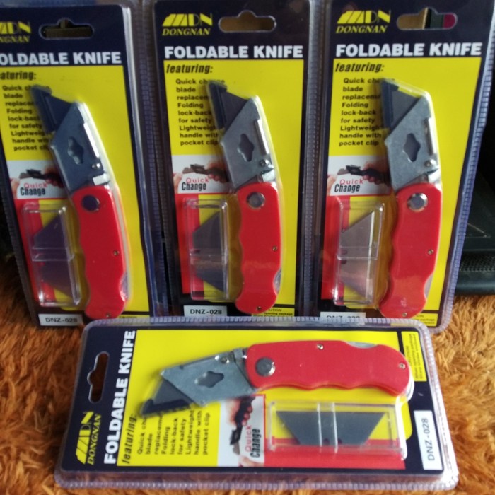 

Segera Miliki Pisau Cutter Lipat / Folding Cutter Knife Hot Sale