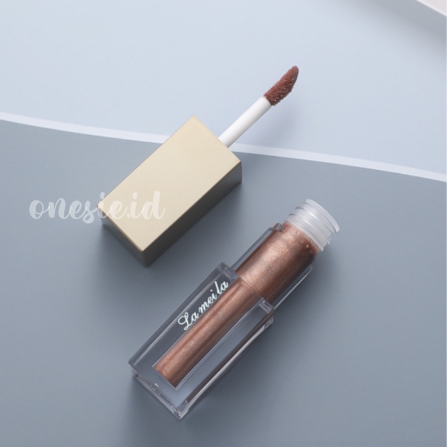 LAMEILA Eyeshadow Liquid Glitter Cair Korea 6 Warna Waterproof Long Last LA062