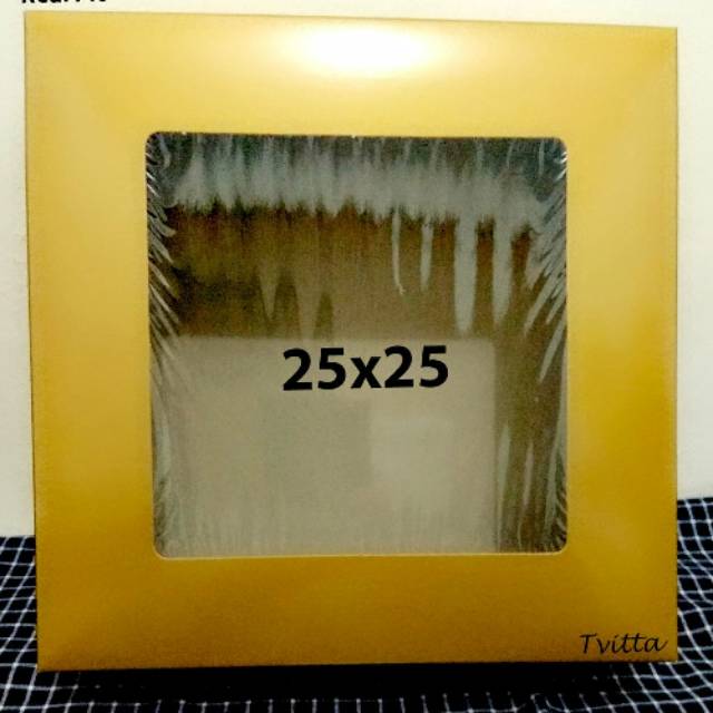 

Dus Emas 25x25 / dus kue