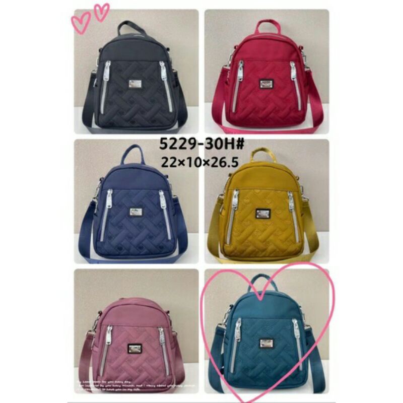 new tas EA RANSEL SELAMPANG  5229-30 kanvas