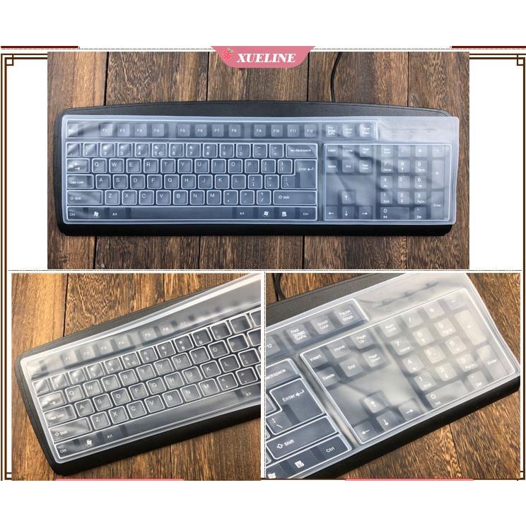 Desktop computer mechanical keyboard universal dust protective film cover pad protective cover flat film [ZXL]