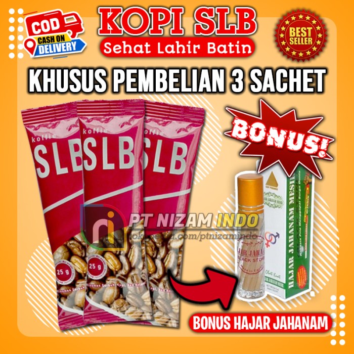 

PROMO Kopi SLB Koffie Stamina Pria Dan Wanita - Koffie SLB PAKET 3 Sct