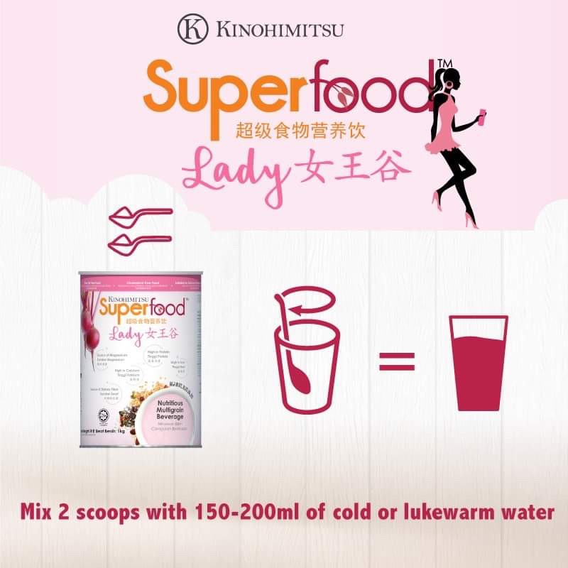 Kinohimitsu Superfood Lady 1kg