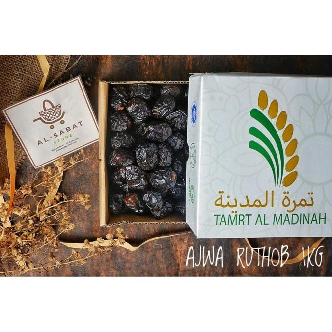 

Terlaris New Kurma Ajwa Ruthob 1 Kg Ajwa Basah Kurma Nabi Kurma Premiu Lull4Ss2D_