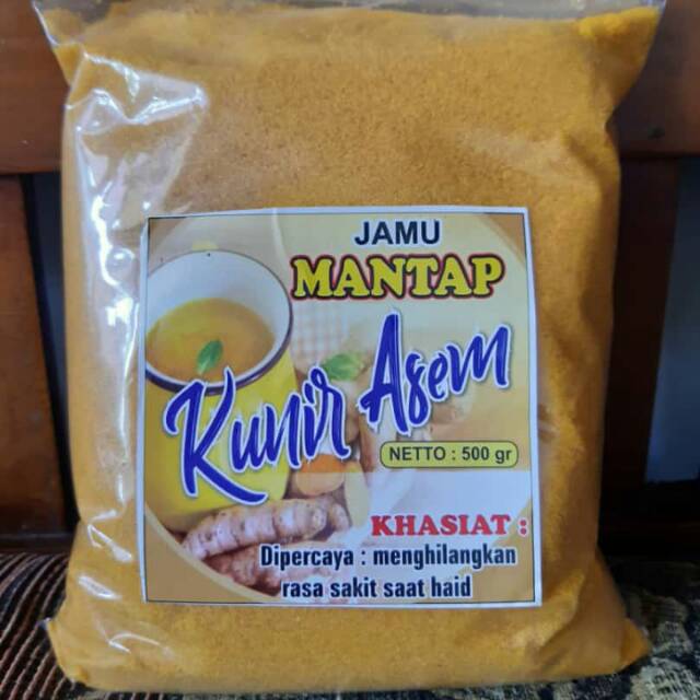 

Jamu Mantap Jamu Instan Kunir Asem 500 gram