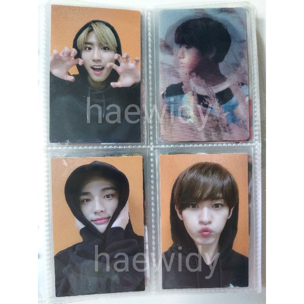 Photocard Ds orange hyunjin lee know polaroid skz x han jisung stray kids