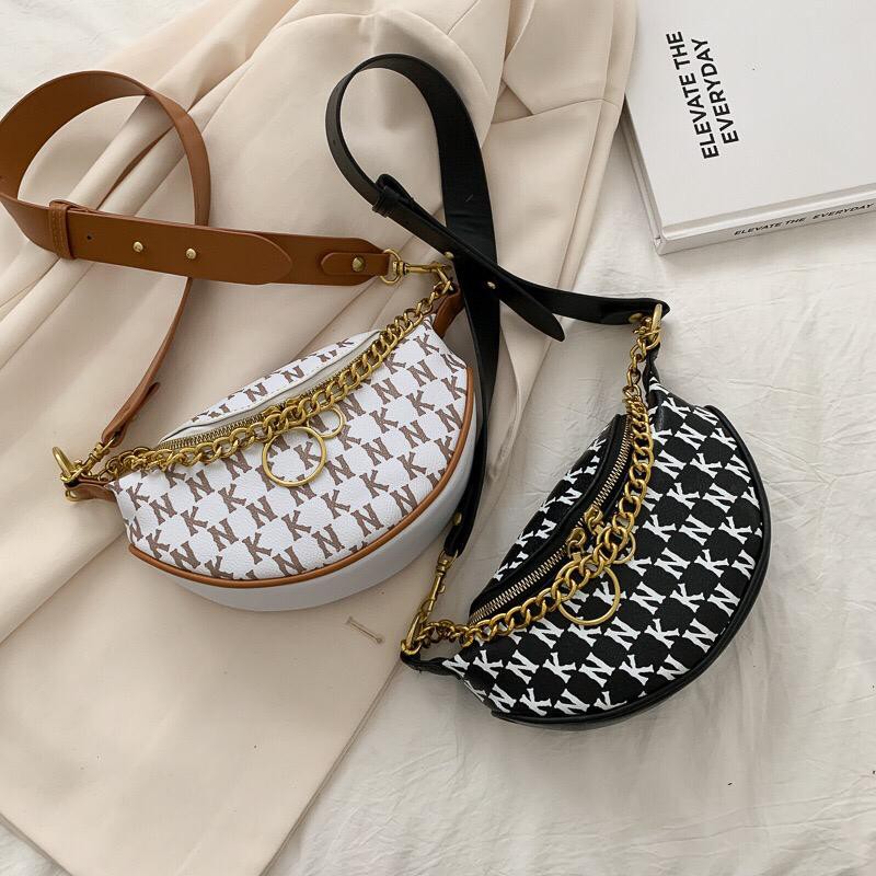 BJ15183 - BLACK/BROWN/COFFEE/WHITE - TAS IMPORT TAS WANITA FASHION IMPORT MODIS ELEGAN TERMURAH TERLARIS TERBARU BAGSTORE JAKARTA TAS BATAM ELJ5183 JT14430