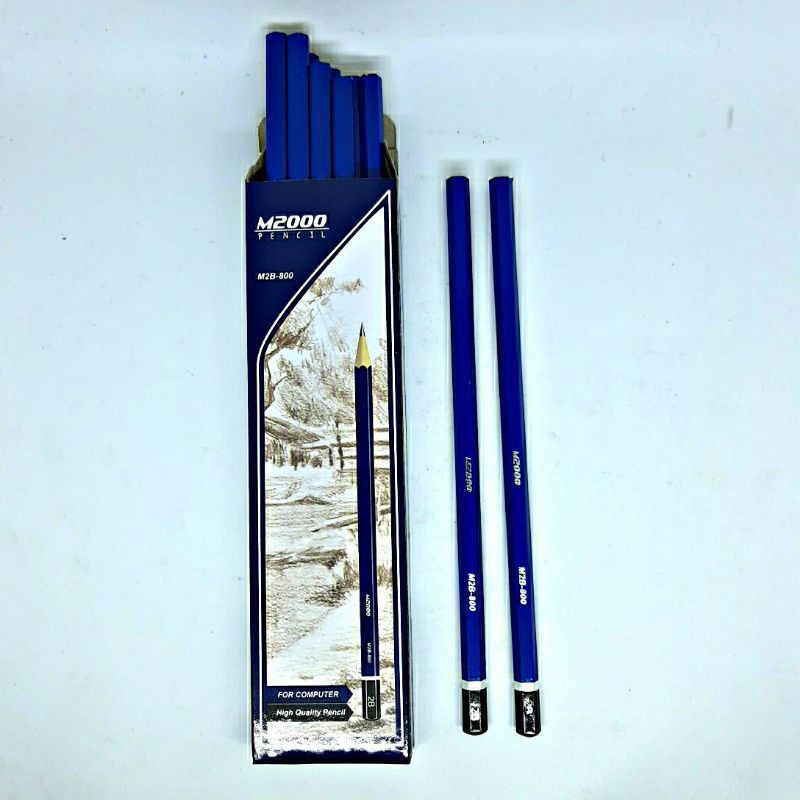 [ERA] Pensil 12pcs Pensil 2B For Computer High Quality M2000