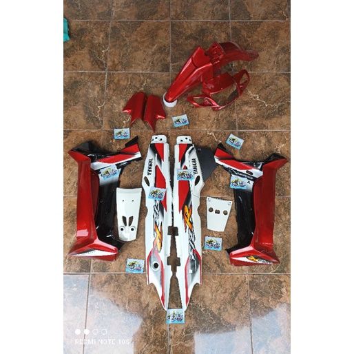 TERMURAH!!! Cover Body Fiz R F1z R  Fiz r Sporty Putih Merah Maroon 2002, Cover Body full Set Halus 