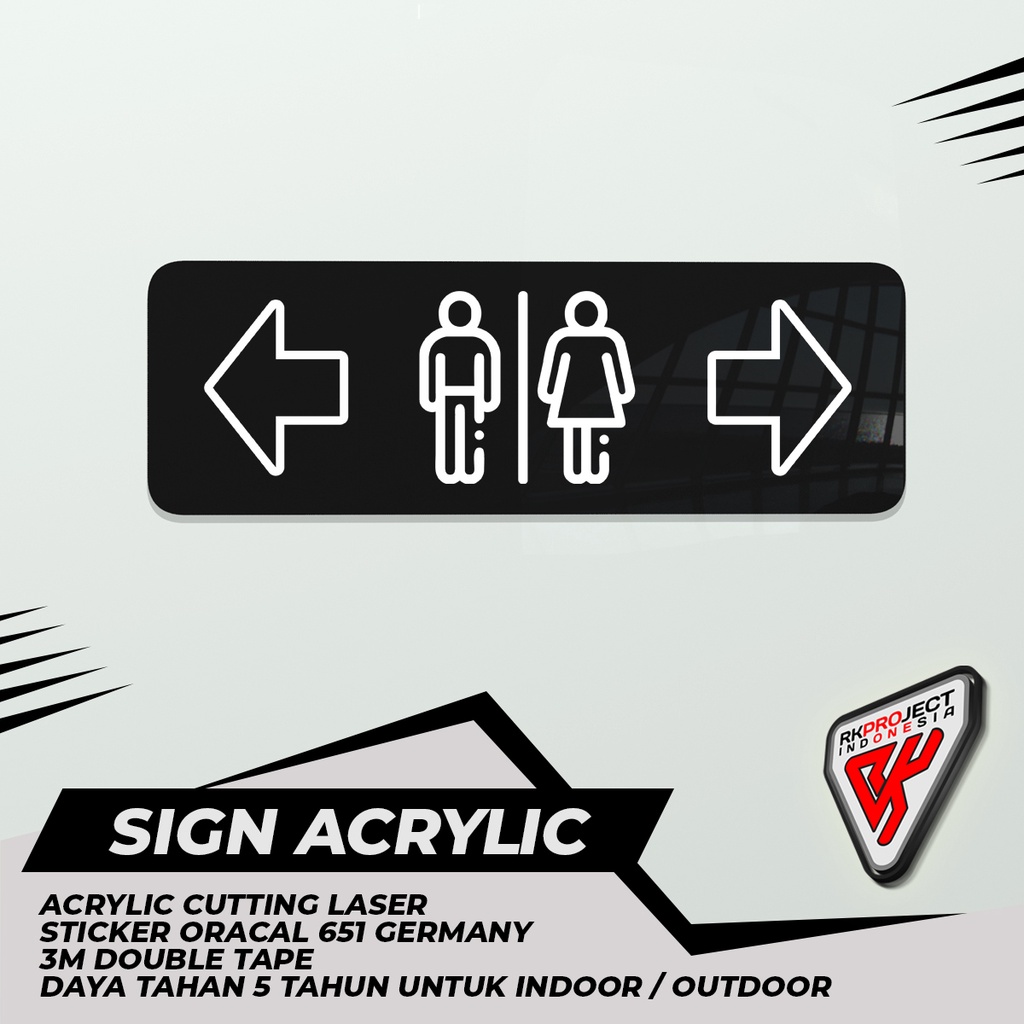 

SIGN BOARD AKRILIK PRIA KIRI WANITA KANAN