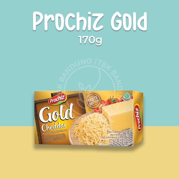 

Da2011Ca Prochiz Gold 170G Keju Cheddar Olahan Xa201As