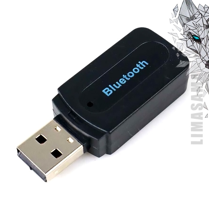 Jual Bluetooth Receiver Audio Port Aux Mm Mobil Usb Dongle Wireless Adaptor Portable Musik