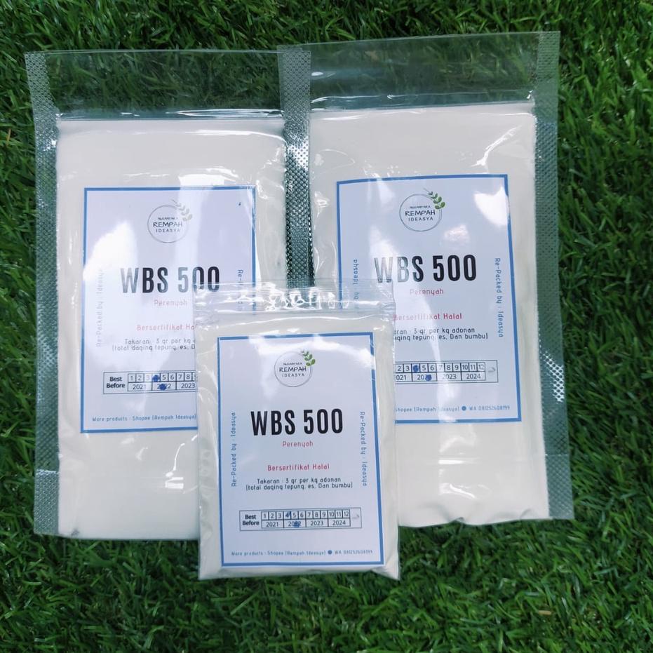

<P-ITU) <♫) 25gr WBS 500 / Bikin Kres / Perenyah Bakso / Sosis / Nugget / Perenyah Bakso Terbaik IDEASYA <pasti dikirim)