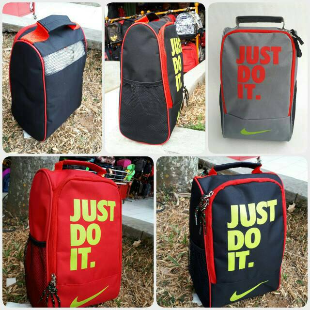 tas jinjing tempat sandal - sepatu nike itam polyster d300 grosir murah -TAS SEPATU