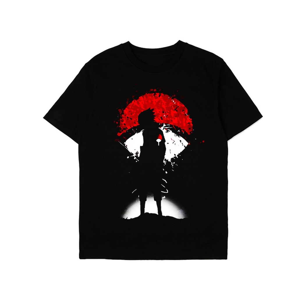 Kaos anime naruto edisi sasuke Uchiha