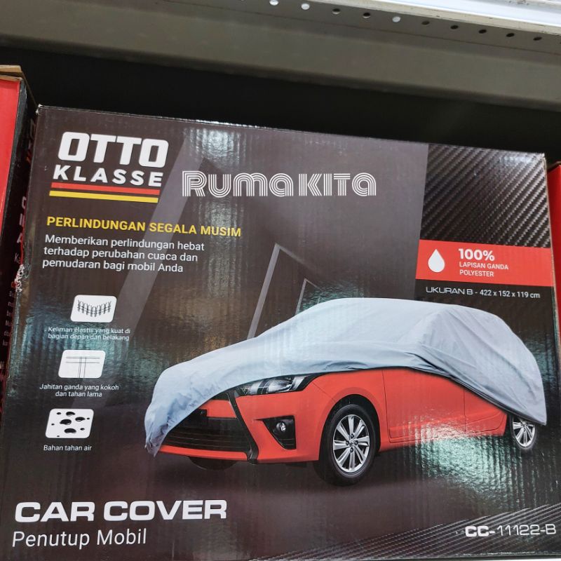 Otto Klasse Car Cover Sarung Mobil Tipe B - Brio Agya Ayla Yaris Jazz