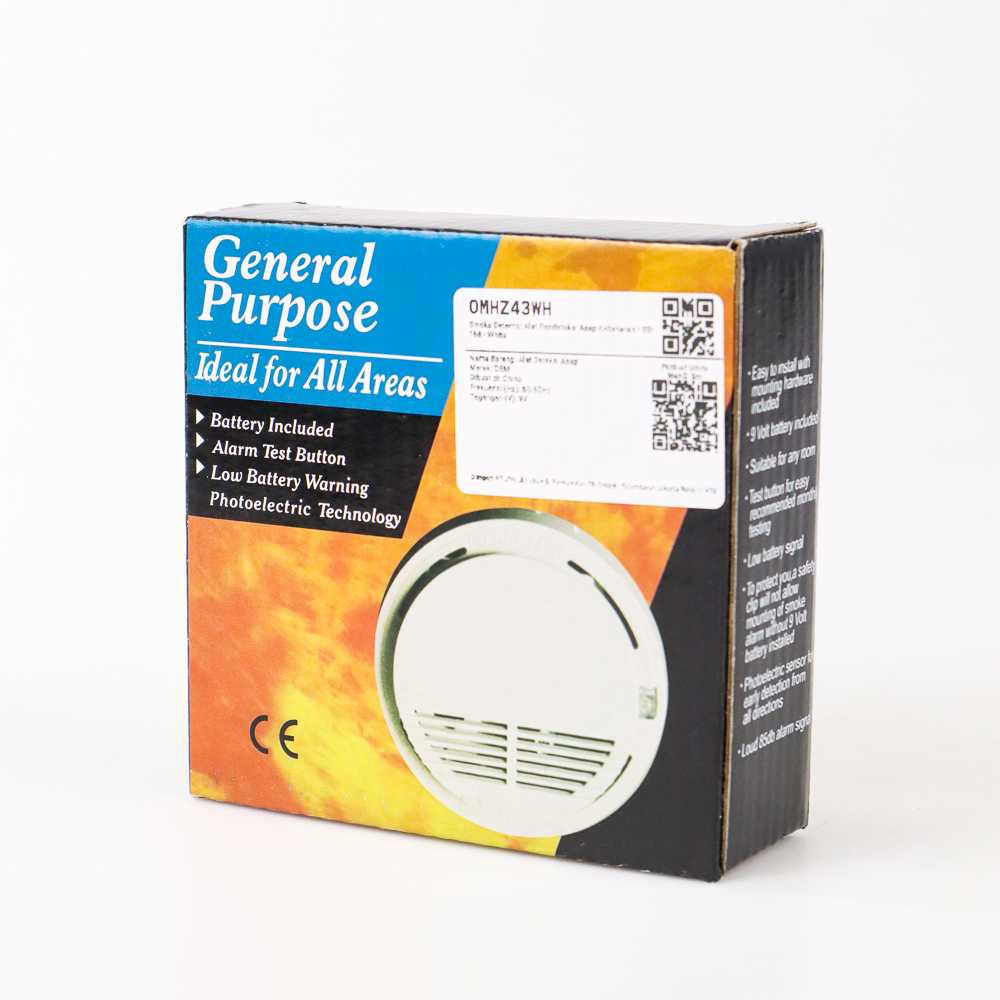 TD - BAL Smoke Detector Alat Pendeteksi Asap Kebakaran - SS-168