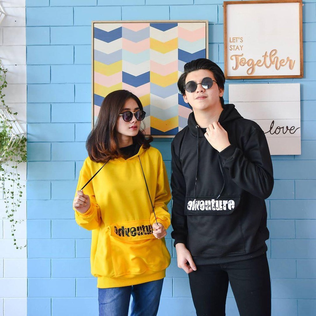 Nara Grosir - Adventure Hoodie l Sweater Pria dan Wanita