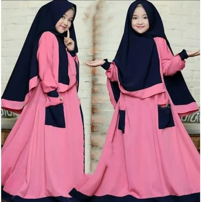 Rumana Kid Gamis Syari Anak Baju Muslim Anak Perempuan Bajuanak Shopee Indonesia