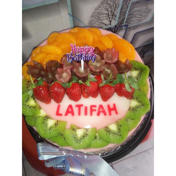 

Puding Susu Tart Buah