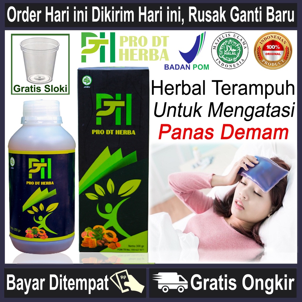 Jual Obat Demam Batuk Pilek Anak Dan Dewasa, Demam Meriang Panas Dingin ...