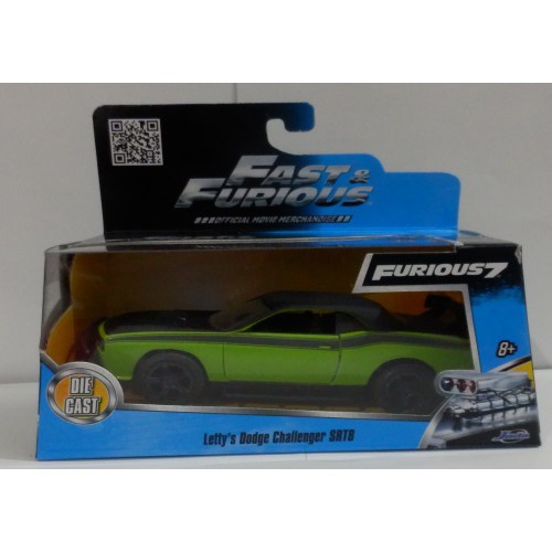 Diecast Mobil Jada 1/32 Fast & Furious Letty's Dodge Challenger SRT8