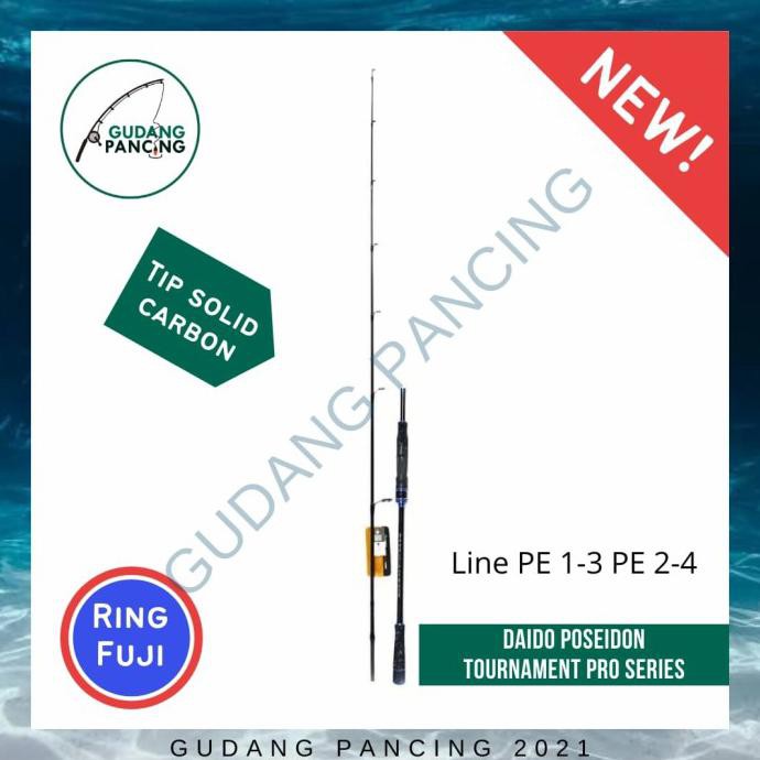 Rod Daido Poseidon Tournament Pro Series 602Sp - Pe 1-3
