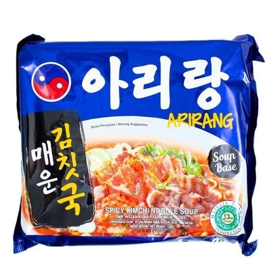 

Buruan serbu] Mie Korea Arirang Spicy Kimchi Noodle Soup 120gram. halal