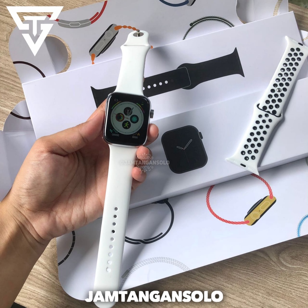 IWO MAX 13 PRO I WATCH SERIES 6 JAM TANGAN SMARTWATCH PRIA WANITA MURAH TERMURAH TELEPON MUSIK CUACA