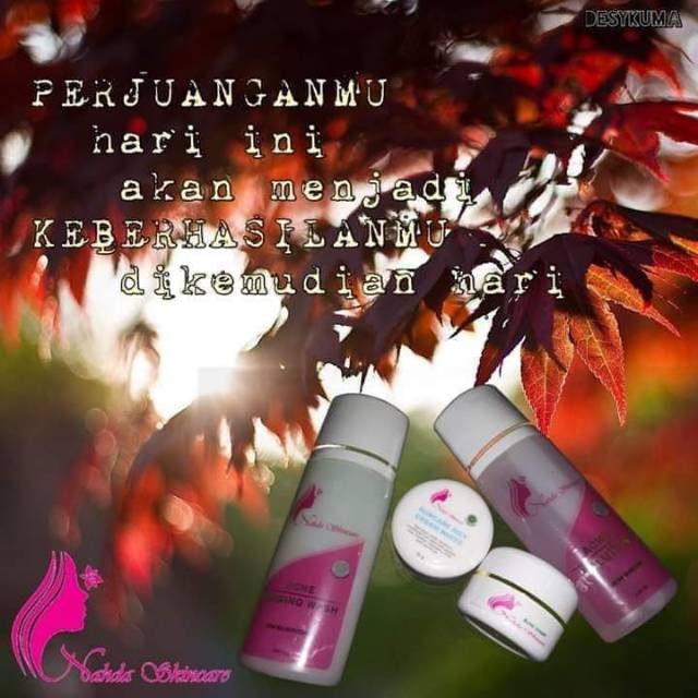 NAHDA SKINCARE || PEMBERSIH WAJAH || BIKIN GLOWING WAJAH:V