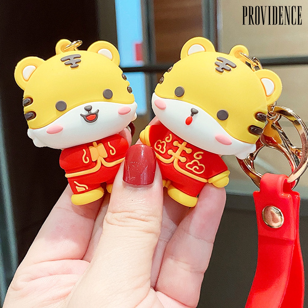 Providence Gantungan Kunci Bentuk Boneka Macan Kartun Bahan Pvc 2022