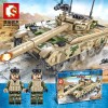Sembo Block Army Swat Tank Tentara 432pcs - Sembo 105562