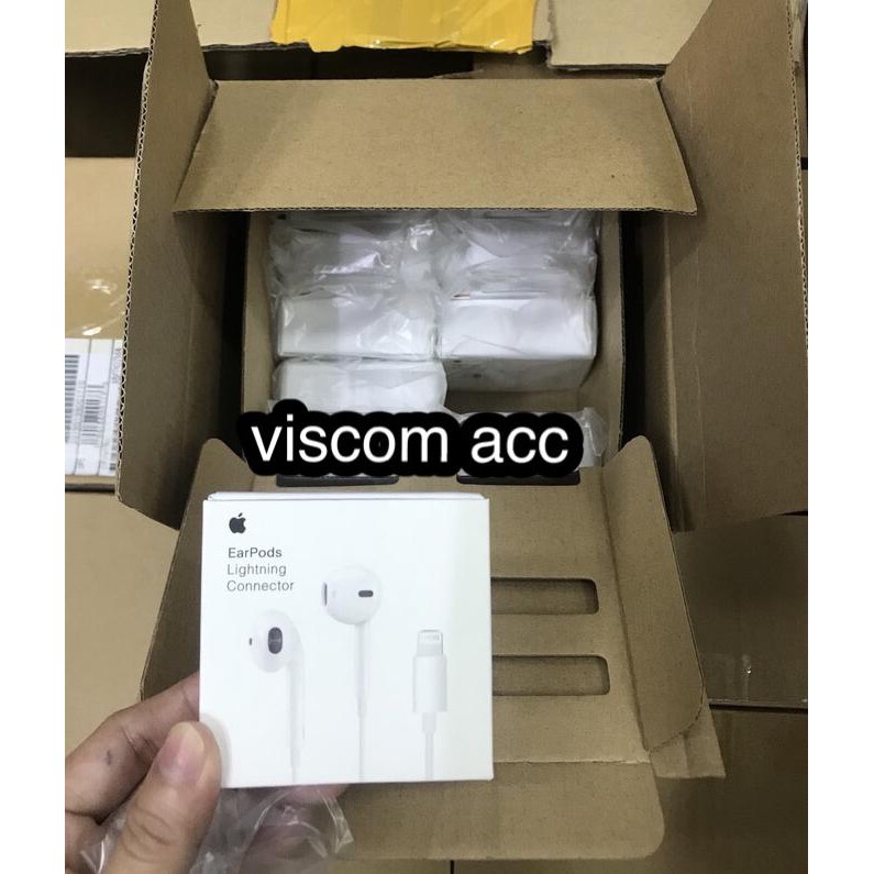 Headset Earphone Iphone Lightning 7.7+.8.8+.X Ori100%