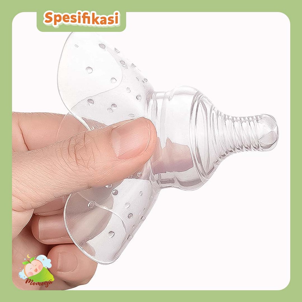 MOMOGII Nipple Cover Protector Pelindung Puting Ibu ASI Menyusui Melindungi Gigitan Bayi