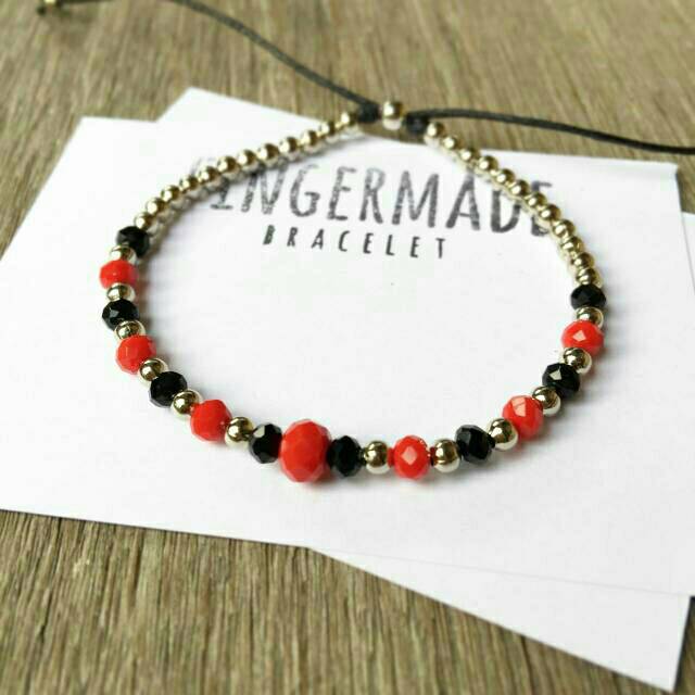 GELANG CRYSTAL SERUT / handmade beaded bracelets