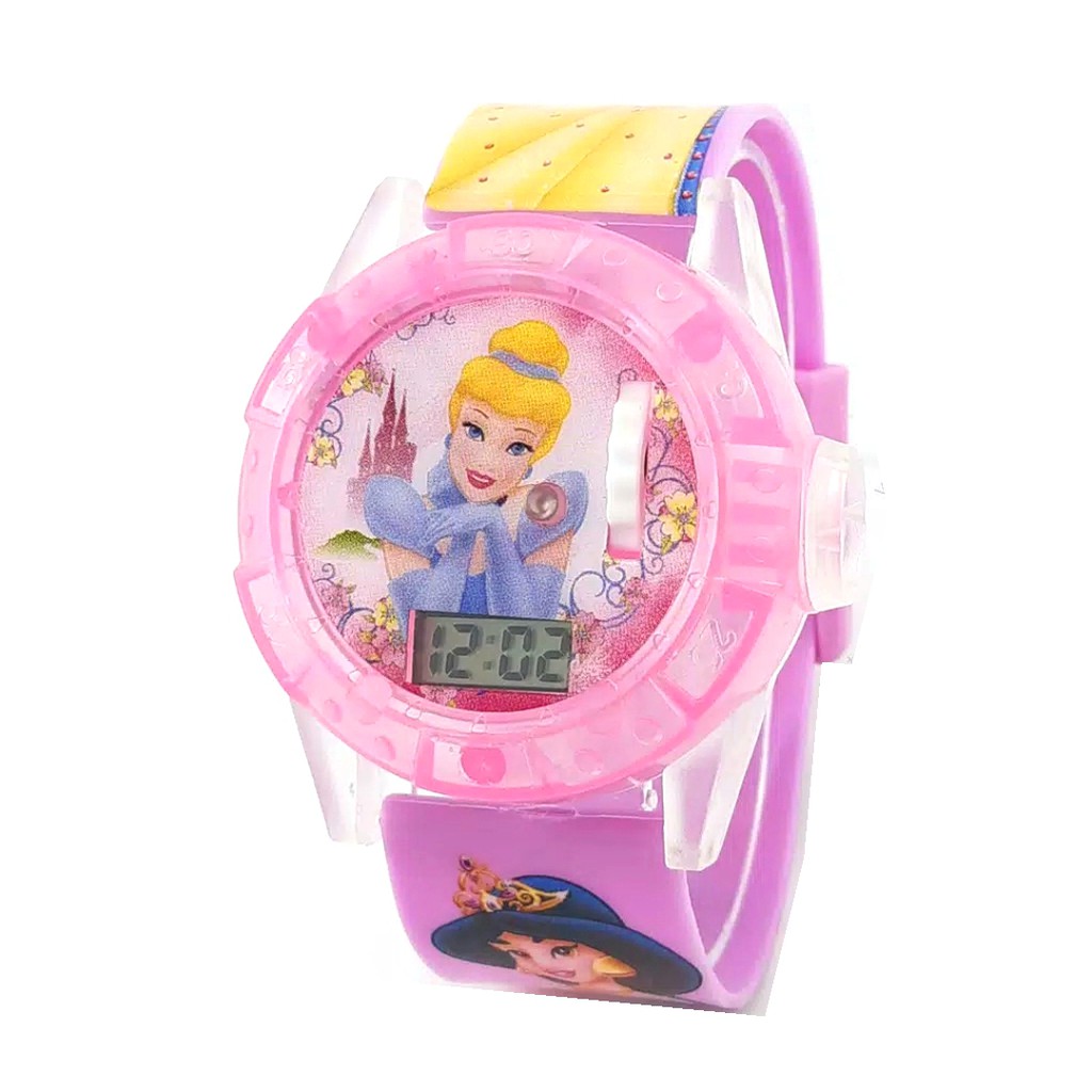 Jam tangan anak PRINCESS LED Proyektor GROSIR MURAH