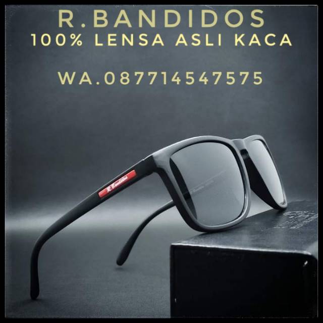 KACAMATA R.Bandidos Lensa kaca terkece .kacamata terbaru .kacamata hit