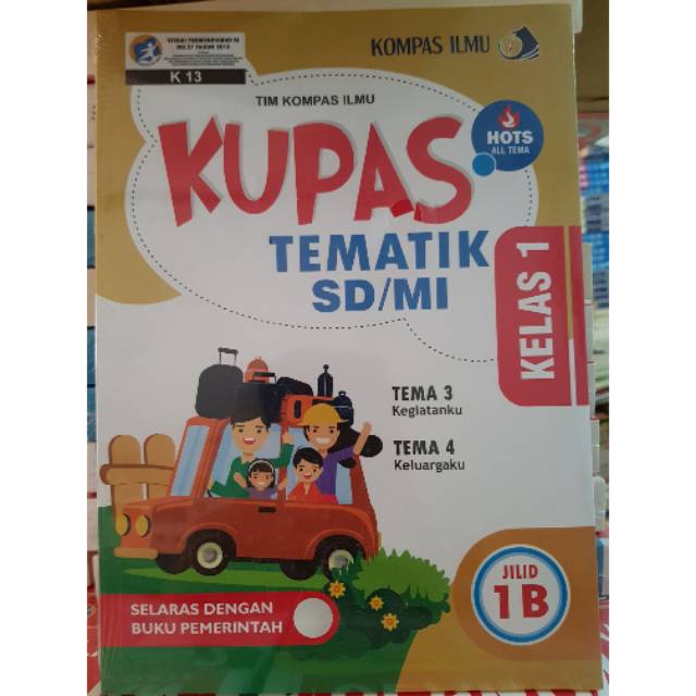 KUPAS TEMATIK SD/Mi kls 1 jilid 1B