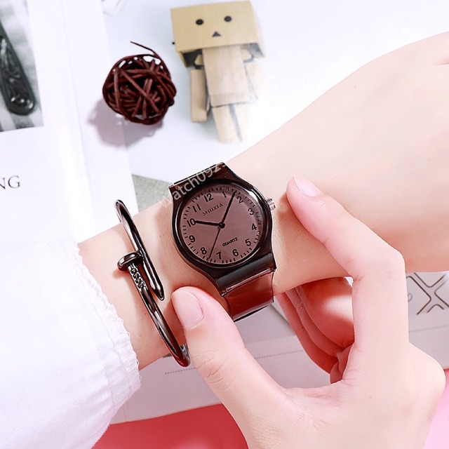 ✅COD JAM TANGAN JELLY ANGAK BENING KARET MURAH JAM TANGAN RUBBER MURAH JAM TANGAN TRANSPARAN W17