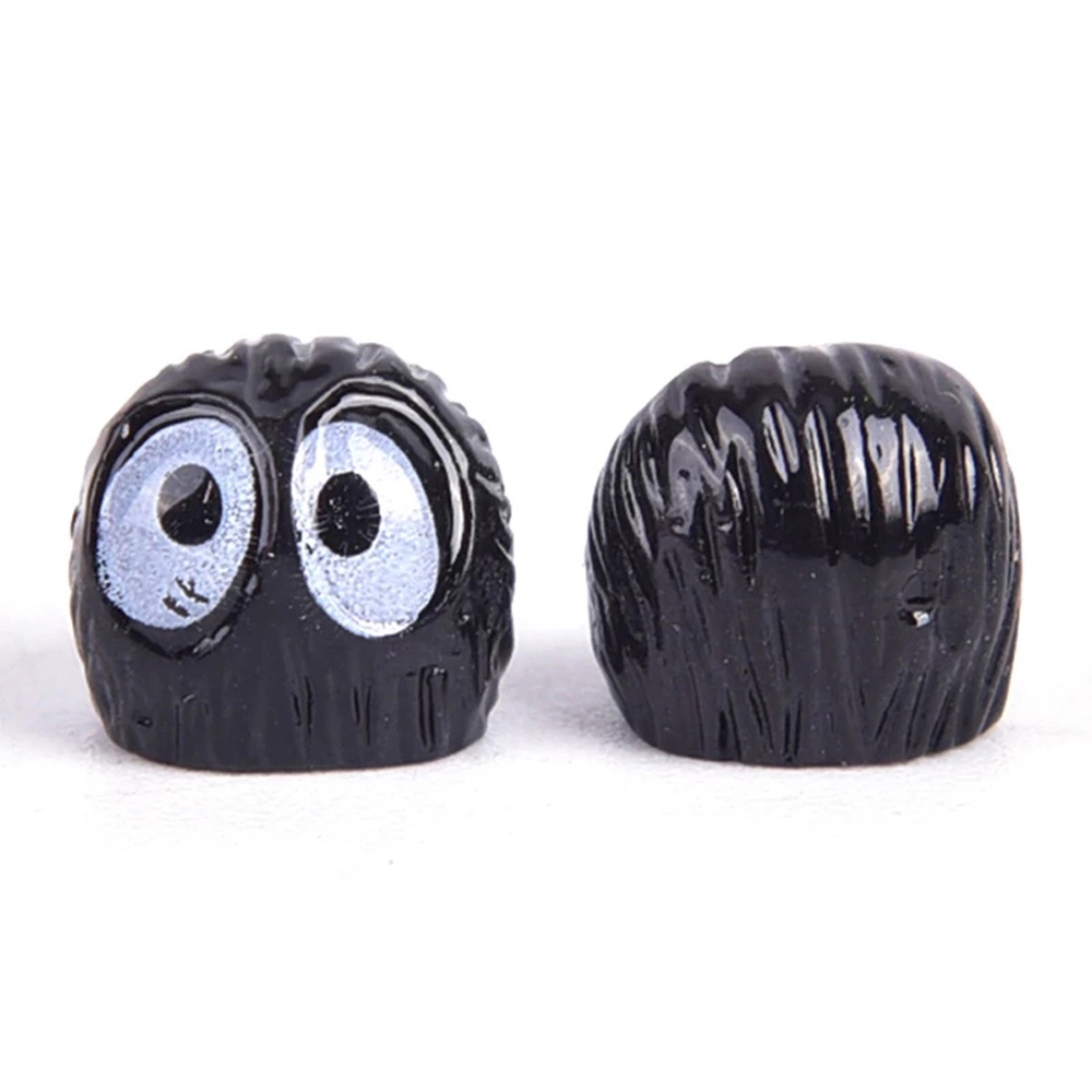 Needway  for Kids My Neighbor Totoro Miyazaki Hayao Black Coal Fairy Dust Action Figure Toys Gift Model Toys 1.5cm 10pcs PVC Art craft Action Figure